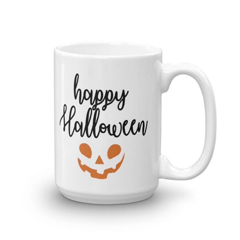 Happy Halloween Mug | Halloween Drinkware | GoodVibes7