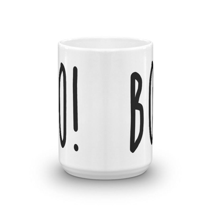 Boo Mug | Halloween Drinkware Mugs | GoodVibes7