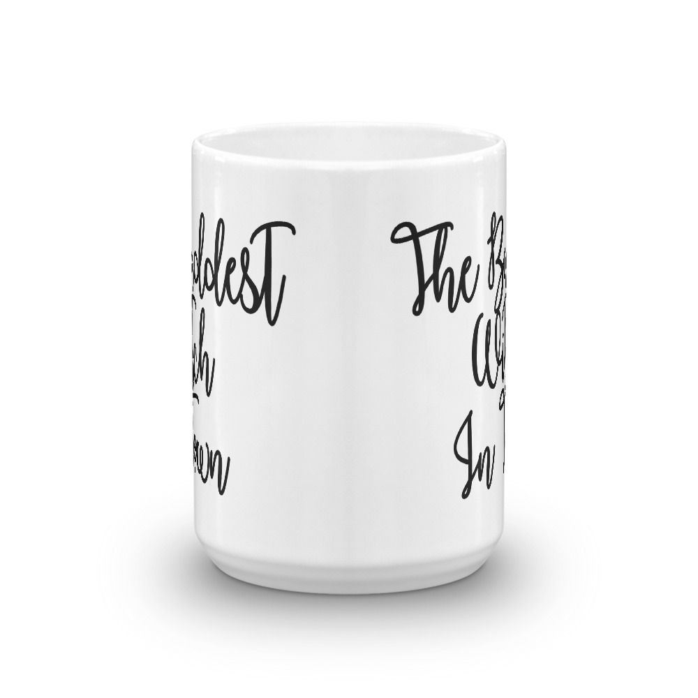 The Baddest Witch In Town Mug | Halloween Drinkware | GoodVibes7