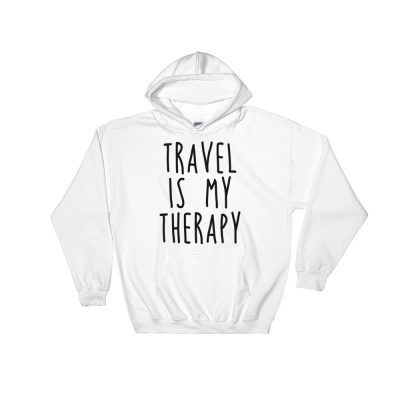 Travel Is My Therapy Hoodie
