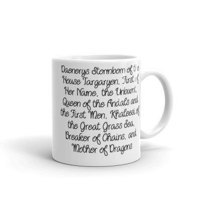 Daenerys Starbucks Coffee Mug