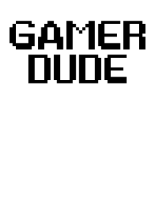 Gamer Dude Design