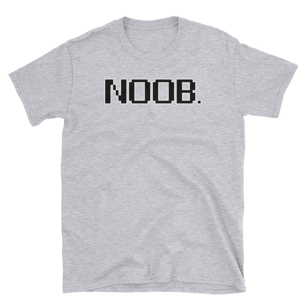 Cute Gaming Noob - Smooth Noob Face  Kids T-Shirt for Sale by