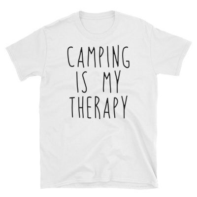 Camping Is My Therapy T-shirt