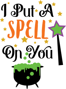 I Put A Spell On You Design For Print