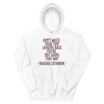 Don't Waste Your Time Looking Back You're Not Going That Way Hoodie