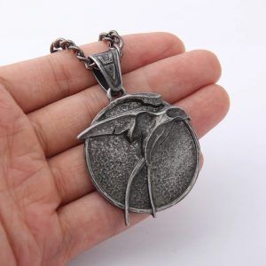 The Witcher Zireael Medallion (Swallow)