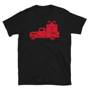 Valentines Vintage Truck Gift T-Shirt