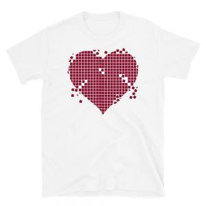 Heart Grid Multi T-Shirt