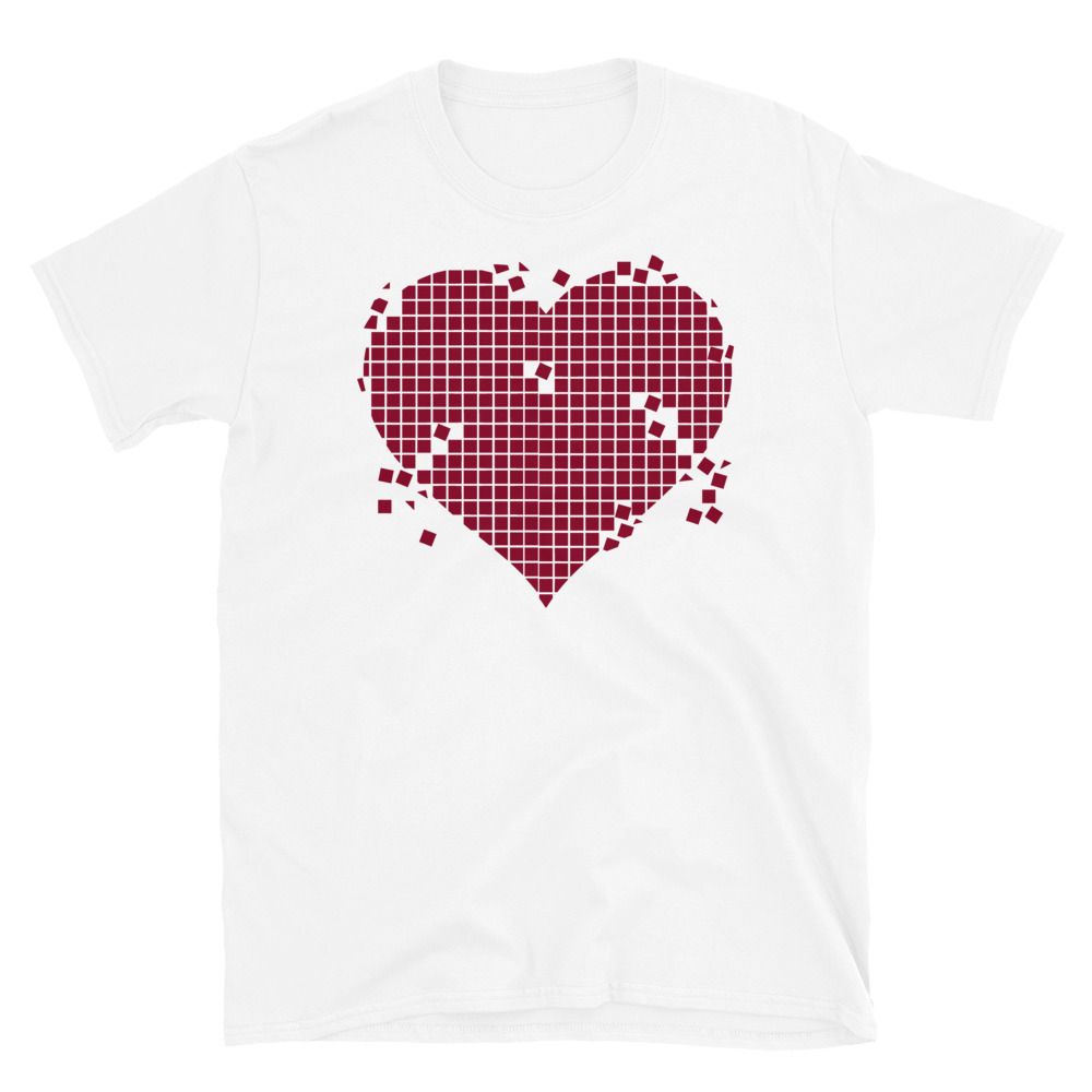 Heart Grid Multi T-Shirt | Valentine's Day Apparel Gifts | GoodVibes7