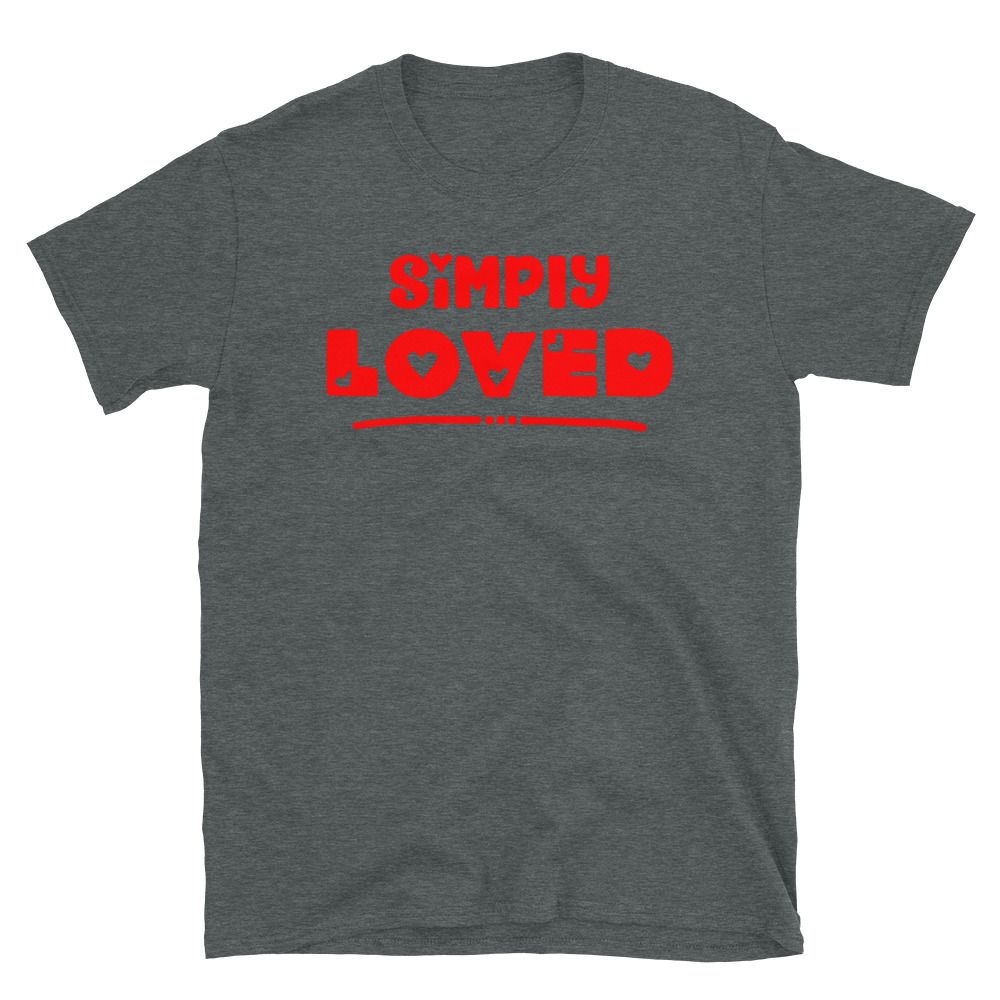 Simply Loved T-Shirt | Valentine's Day Apparel Gifts | GoodVibes7
