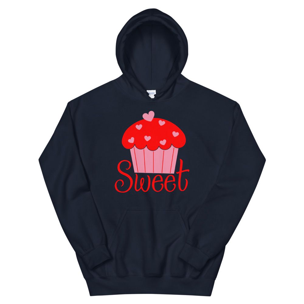 Sweet Cupcake Hoodie | Valentine's Day Apparel Gifts | GoodVibes7