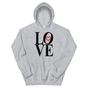 Love Hoodie | Valentine's Day Apparel Gifts | GoodVibes7