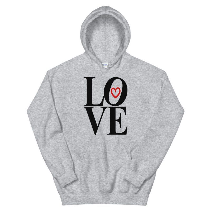 Love Hoodie | Valentine's Day Apparel Gifts | GoodVibes7