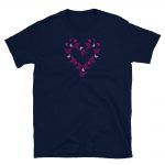 Heart Butterfly T-Shirt | Valentine's Day Apparel Gifts | GoodVibes7