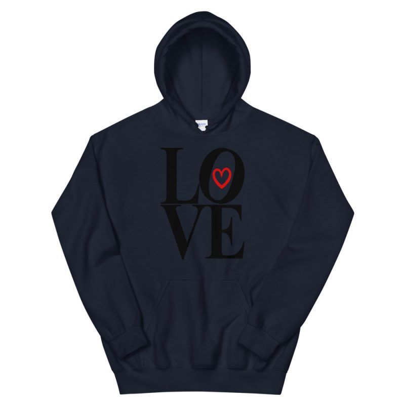 Love Hoodie | Valentine's Day Apparel Gifts | GoodVibes7