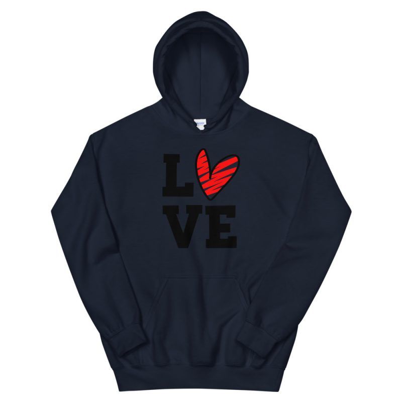 Love Hoodie | Valentine's Day Apparel Gifts GoodVibes7