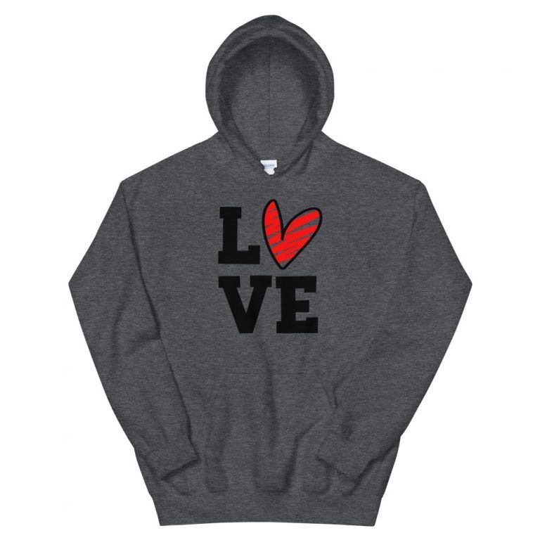 Love Hoodie | Valentine's Day Apparel Gifts GoodVibes7