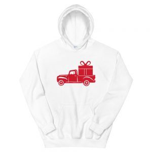 Valentines Vintage Truck Gift Hoodie