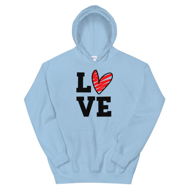 Love Hoodie | Valentine's Day Apparel Gifts GoodVibes7