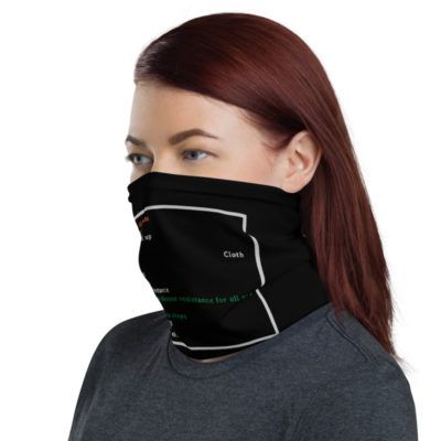 WoW Face Mask of Wellness Neck Gaiter