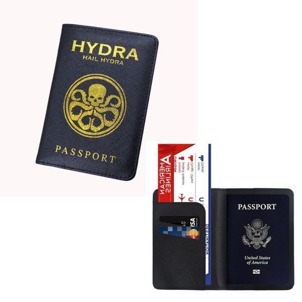 Hydra Passport Cover - Marvel Inspired Passport Wallet | GoodVibes7